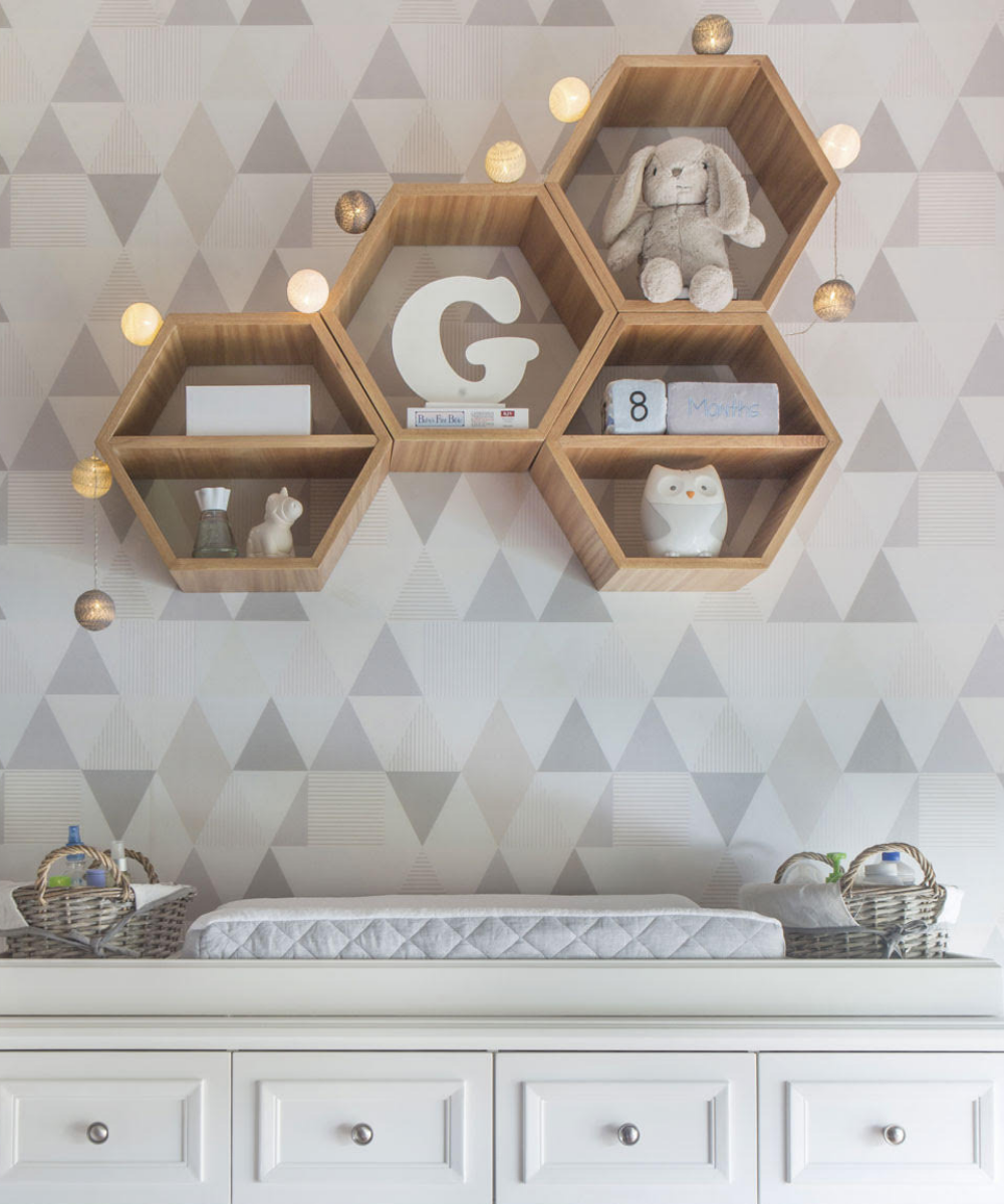 Repisa Hexagon Colgante